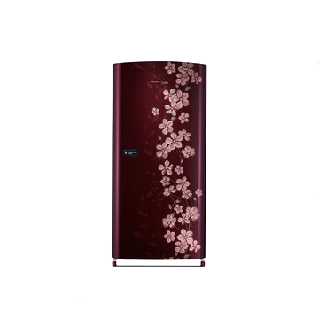 Voltas 185 L 2 Star Direct Cool Single Door Refrigerator (Sweet Rose Wine) (2020) RDC205DSWRX/XXXG​