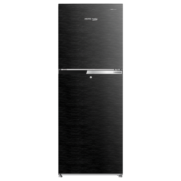 Voltas 251 L 2 Star Frost Free Double Door Refrigerator (Wooden Black) (2020) RFF2753XBC​