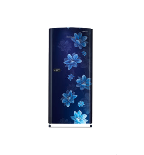 Voltas 195 L 2 Star Direct Cool Single Door Refrigerator (Belus Blue) (2020) RDC215DBBRX/XXXG​