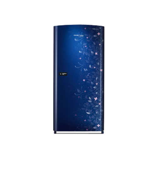 Voltas 185 L 2 Star Direct Cool Single Door Refrigerator (Kassia Blue) (2020) RDC205DKBRX/XXXG​